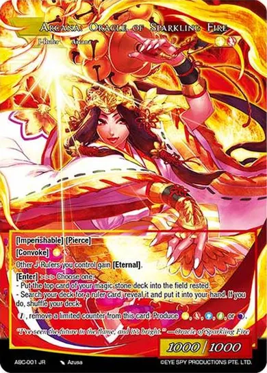 Arcana: Oracle of Sparkling Fire