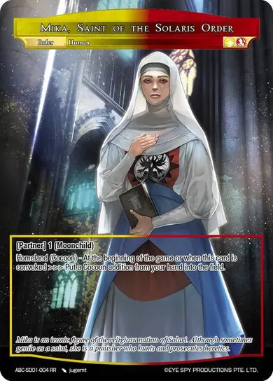 Mika, Saint of the Solaris Order
