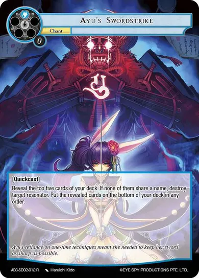 Ayu's Swordstrike