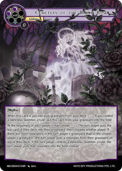 Cemetery of the Black Rose