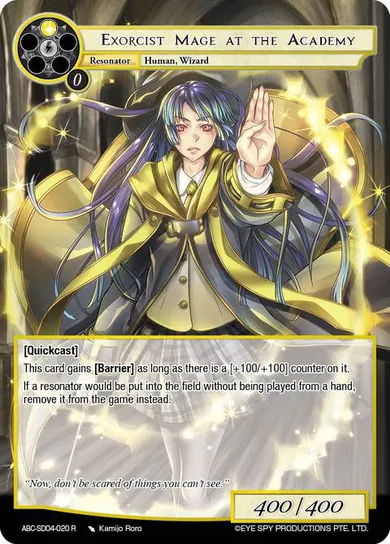 Exorcist Mage at the Academy