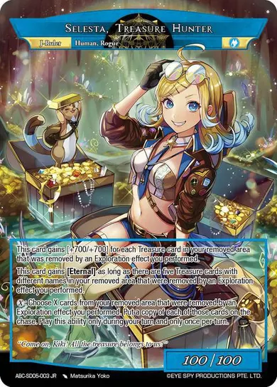 Selesta, Treasure Hunter