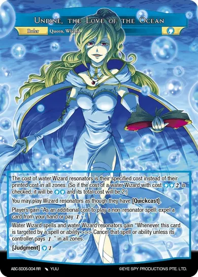 Undine, the Love of the Ocean