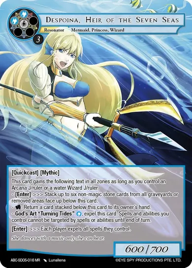 Despoina, Heir of the Seven Seas