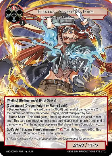 Elektra: Sparkling Form