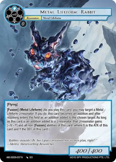 Metal Lifeform: Rabbit