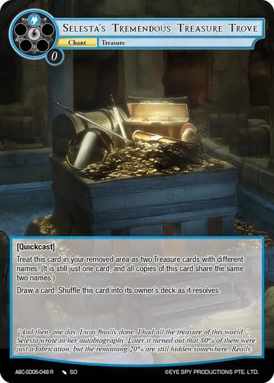 Selesta's Tremendous Treasure Trove