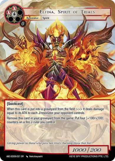 Elfina, Spirit of Trials