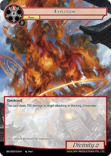 Explosion