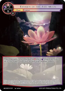 Extract of the Fire Moon