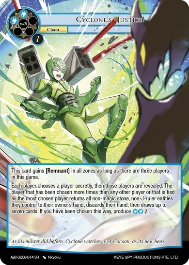 Cyclone's Justice!
