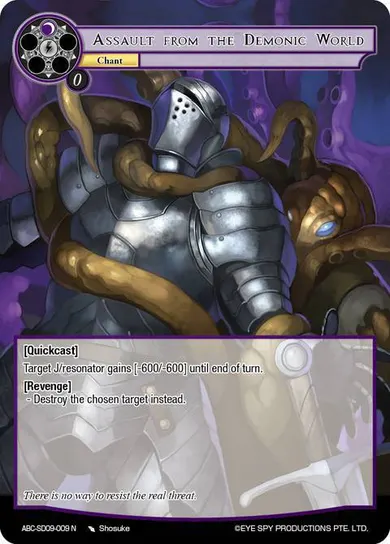 Assault from the Demonic World