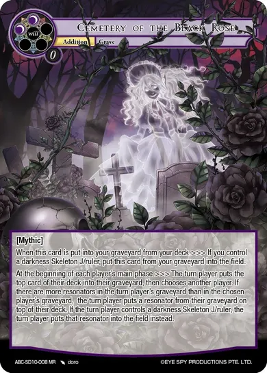 Cemetery of the Black Rose