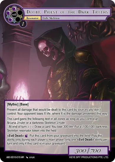 Doubt, Priest of the Dark Truths