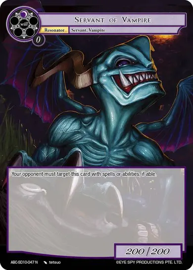 Servant of Vampire