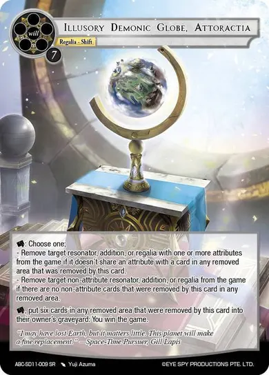 Illusory Demonic Globe, Attoractia