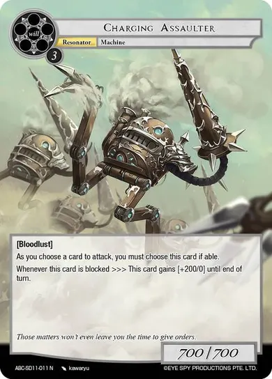 Charging Assaulter