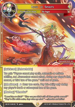 Rush of Spirits