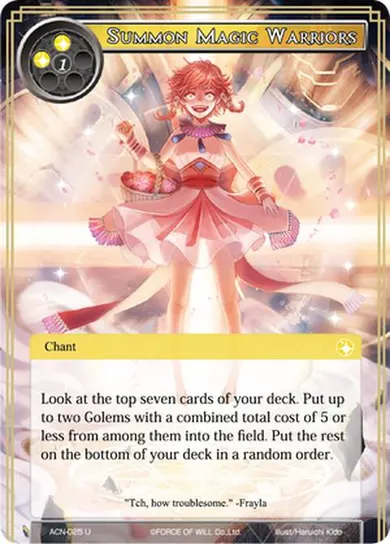 Summon Magic Warriors