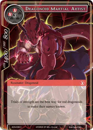 Dragonoid Martial Artist