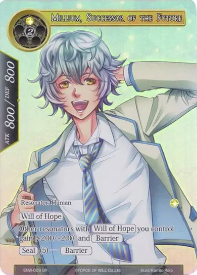 Millium, Successor of the Future