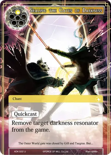 Sealing the Gates of Darkness