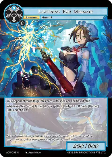 Lightning Rod Mermaid