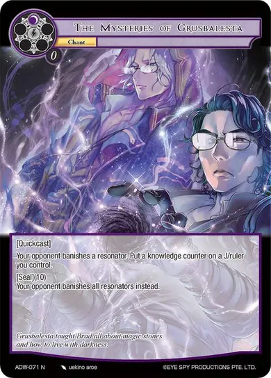 The Mysteries of Grusbalesta
