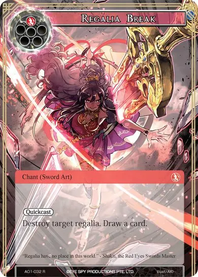 Regalia Break