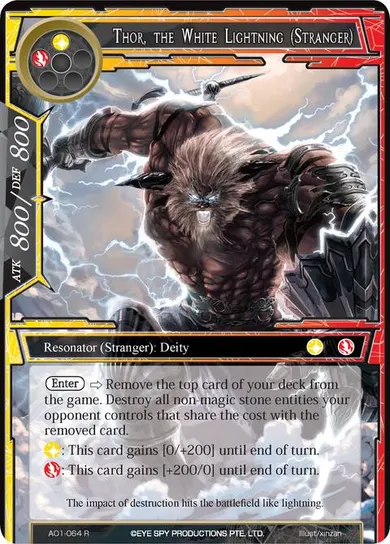 Thor, the White Lightning (Stranger)