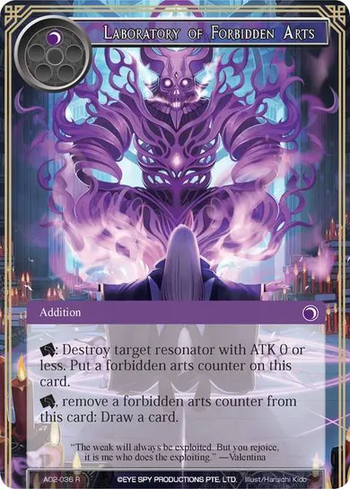 Laboratory of Forbidden Arts
