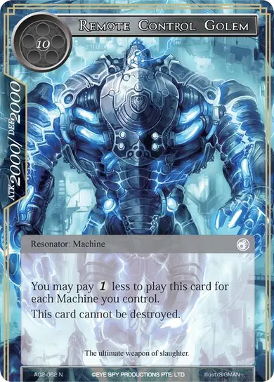 Remote Control Golem