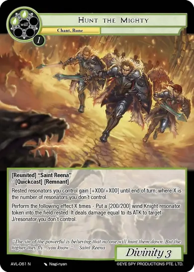 Hunt the Mighty