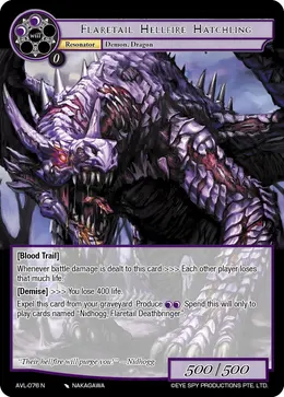 Flaretail Hellfire Hatchling