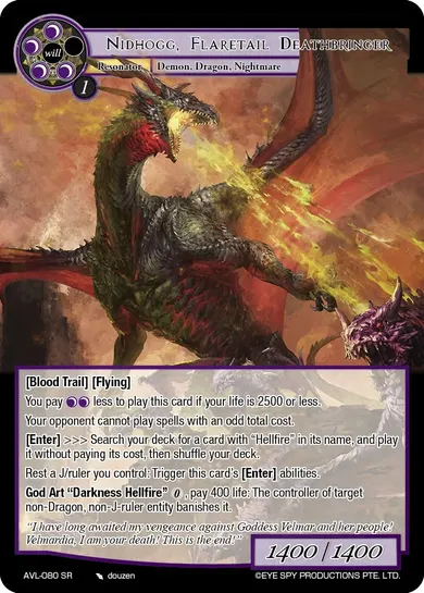 Nidhogg, Flaretail Deathbringer