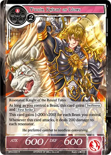 Ywain, Knight of Lions