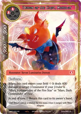 Demon of the Crest, Namblot