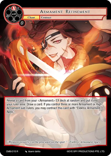 Armament Refinement