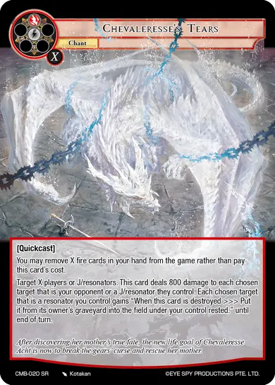 Chevaleresse's Tears