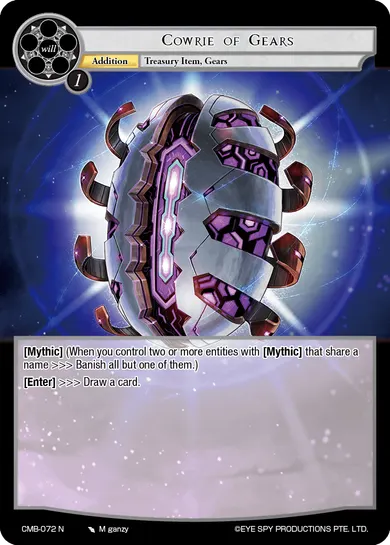 Cowrie of Gears