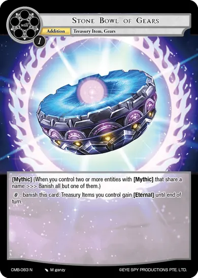 Stone Bowl of Gears
