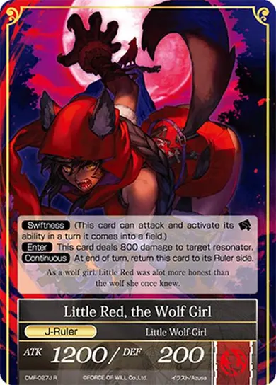Little Red, the Wolf Girl