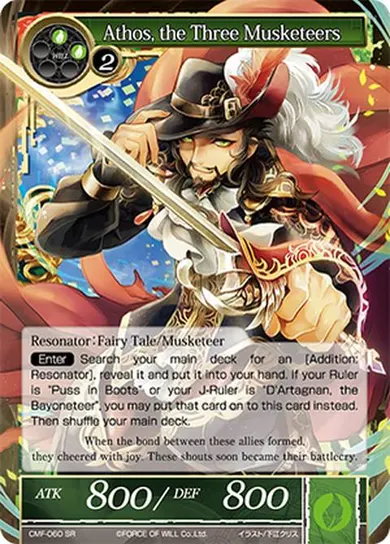 Athos, the Three Musketeers