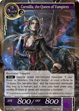 Carmilla, the Queen of Vampires
