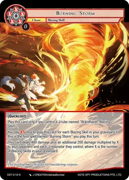 Burning Storm