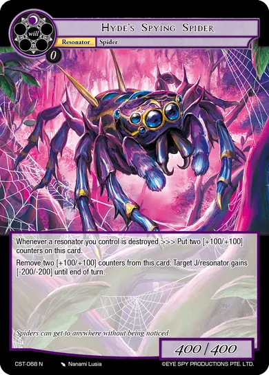 Hyde's Spying Spider