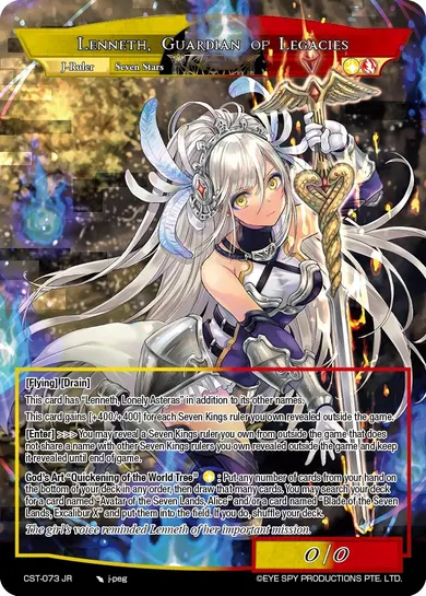 Lenneth, Guardian of Legacies