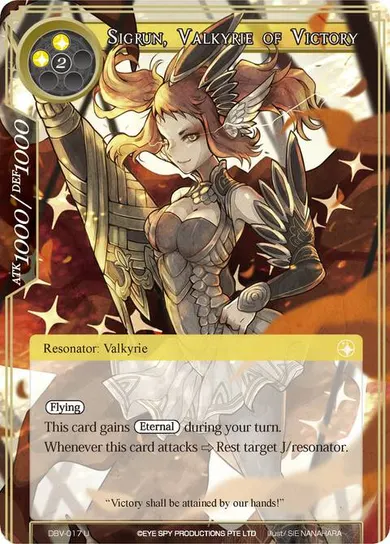 Sigrun, Valkyrie of Victory