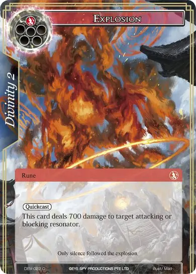 Explosion