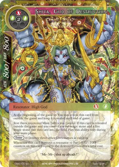 Shiva, God of Destruction